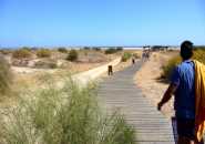 Isla Cristina (Andalusia). 'Vamos a la playa'.